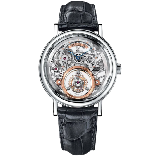 TOURBILLON MESSIDOR 5335 40 MM PLATINUM WITH OPEN WORKED DIAL