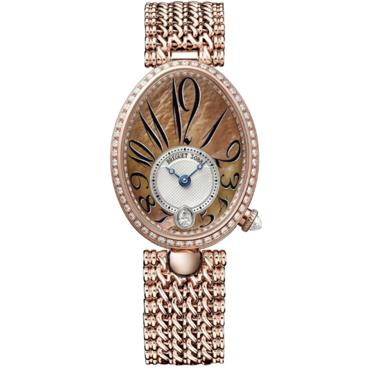 REINE DE NAPLES 8918 36 MM ROSE GOLD WITH PINK MOTHER OF PEARL DIAL