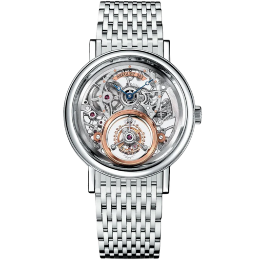 TOURBILLON MESSIDOR 5335 40 MM PLATINUM WITH OPEN WORKED DIAL