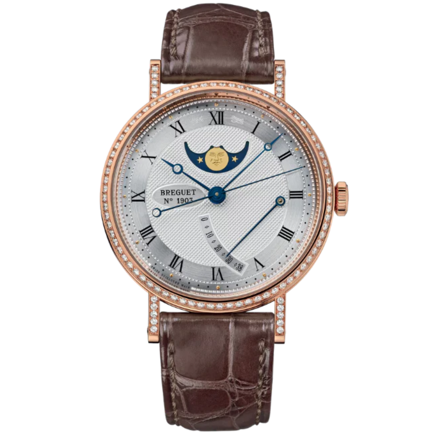 CLASSIQUE 8788 36 MM 18K ROSE GOLD WITH SILVER DIAL