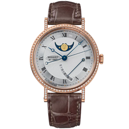 CLASSIQUE 8788 36 MM 18K ROSE GOLD WITH SILVER DIAL