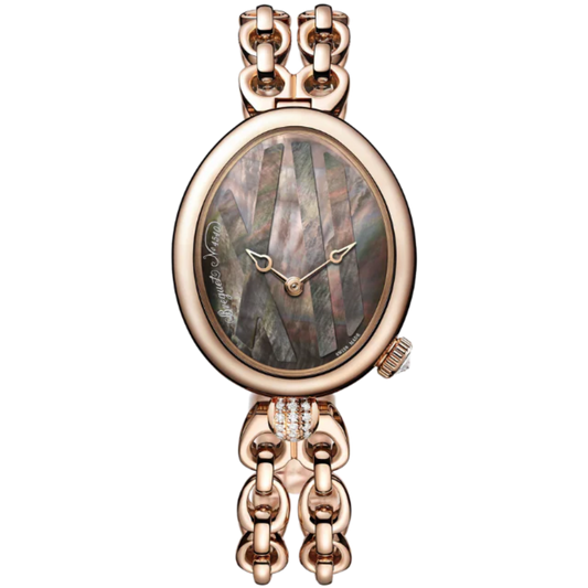REINE DE NAPLES 9808 33 MM 18K ROSE GOLD WITH TAHITIAN MOTHER OF PEARL DIAL