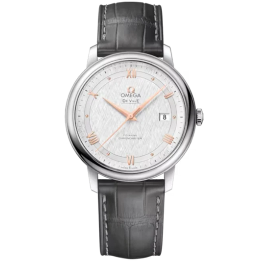DE VILLE PRESTIGE 39 MM STAINLESS STEEL WITH SILVER DIAL