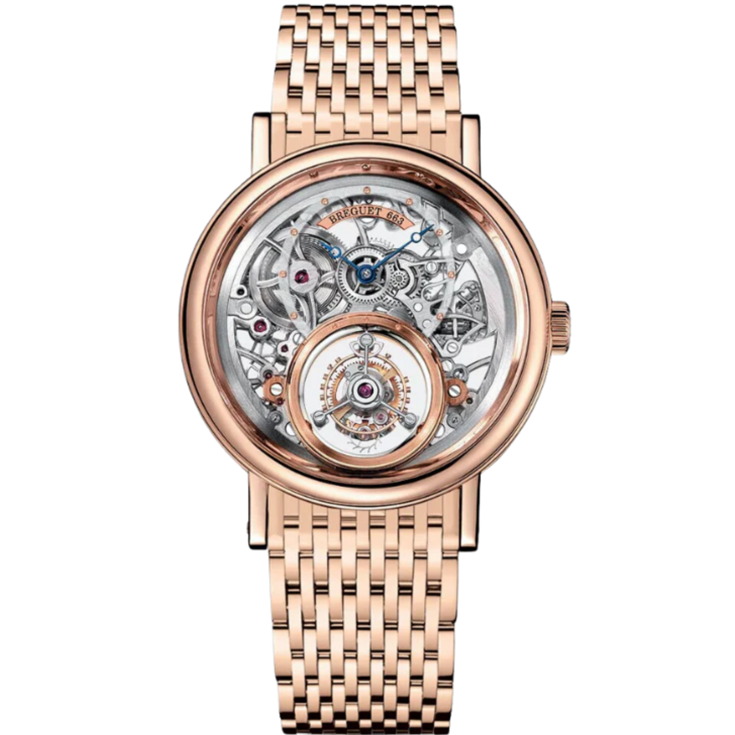 TOURBILLON MESSIDOR 5335 40 MM ROSE GOLD WITH OPEN WORKED DIAL