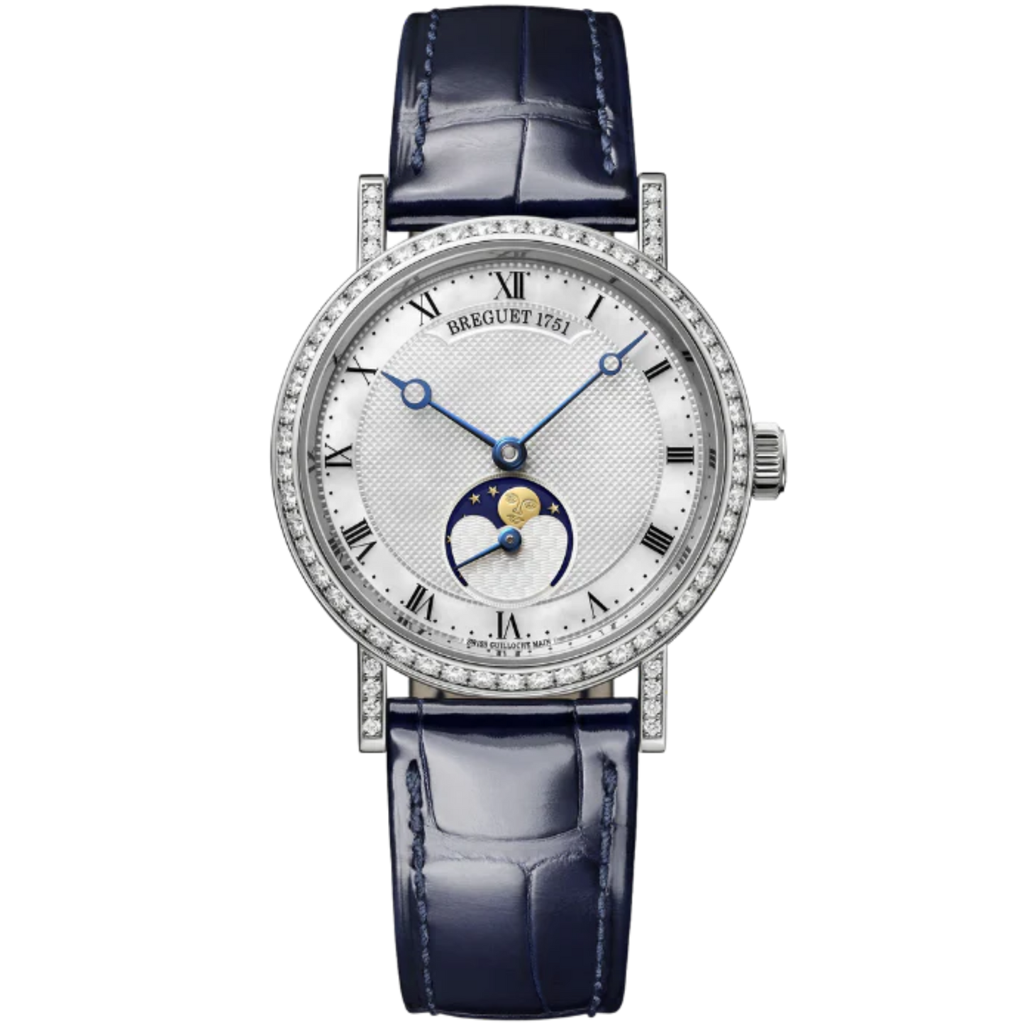 CLASSIQUE DAME 9088 30 MM WHITE GOLD WITH MOTHER OF PEARL DIAL