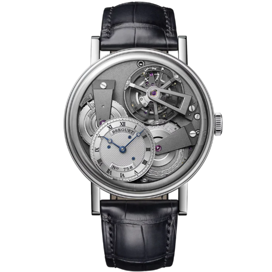 TRADITION 7047 41 MM PLATINUM WITH SILVER DIAL