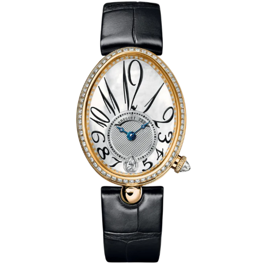 REINE DE NAPLES 8918 36 MM YELLOW GOLD WITH MOTHER OF PEARL DIAL
