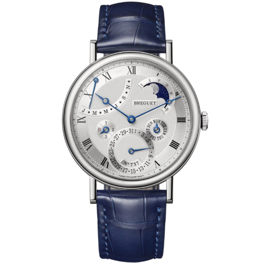CLASSIQUE QUANTIEME PERPETUEL 7327 39 MM WHITE GOLD WITH SILVER DIAL