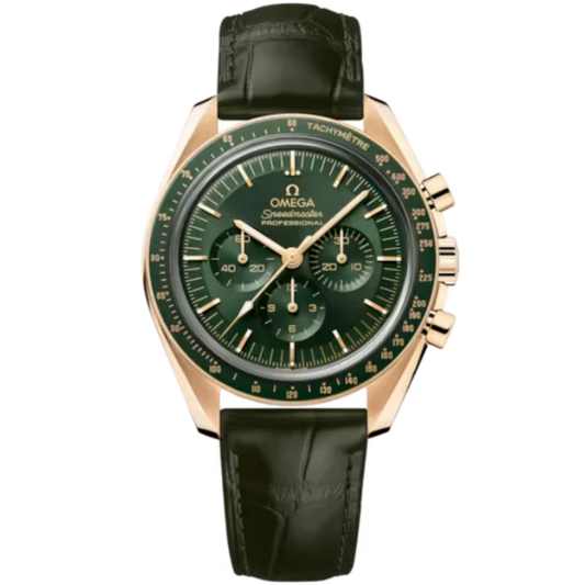 SPEEDMASTER MOONWATCH PROFESSIONAL 42 MM MOONSHINE™ GOLD WITH GREEN DIAL