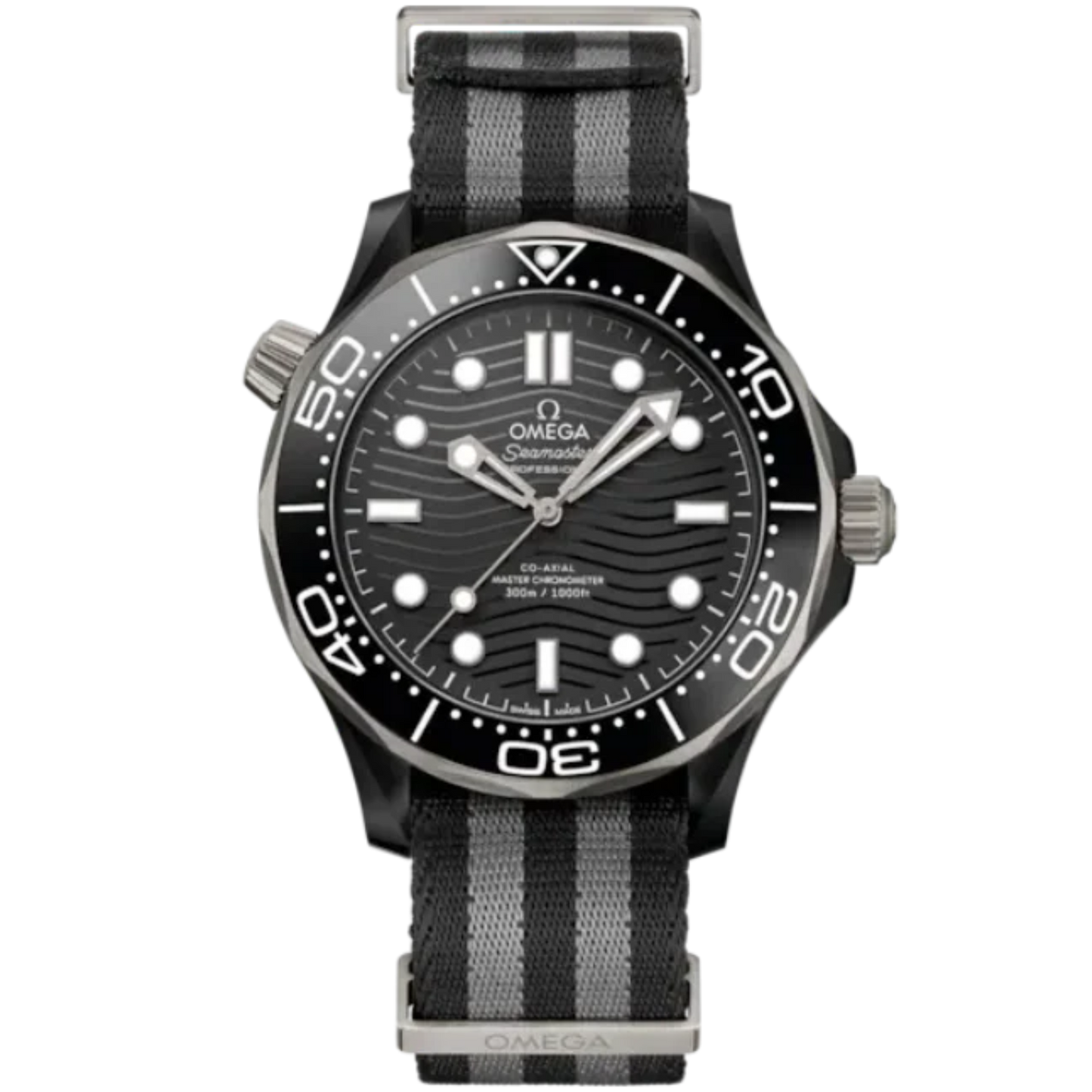 SEAMASTER DIVER 300M 43 MM BLACK CERAMIC WITH BLACK DIAL