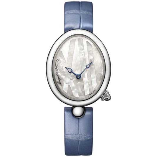 REINE DE NAPLES 9807 33 MM STAINLESS STEEL WITH MOTHER OF PEARL DIAL