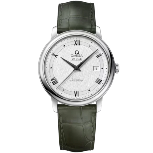DE VILLE PRESTIGE 39 MM STAINLESS STEEL WITH SILVER DIAL
