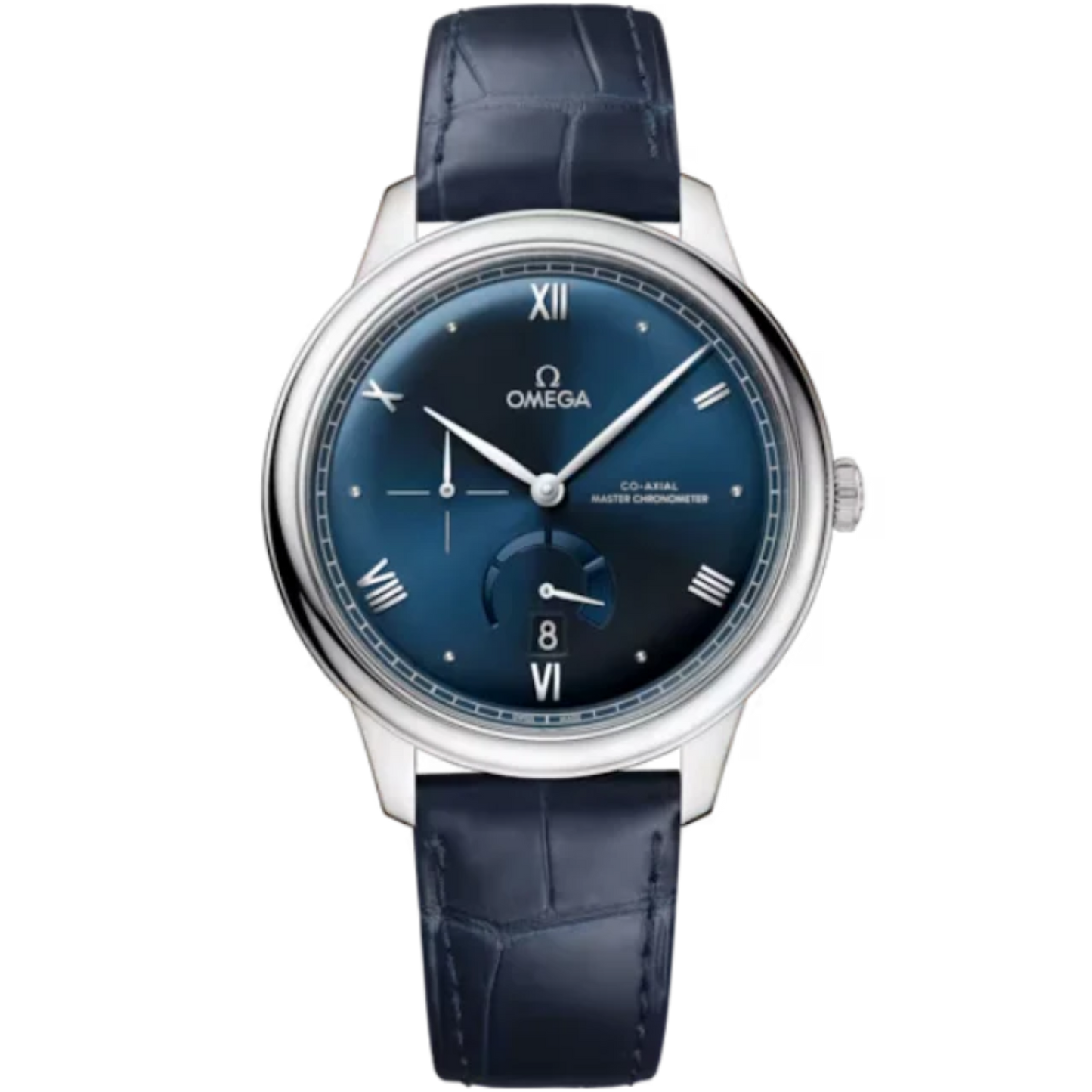 DE VILLE PRESTIGE 41 MM STAINLESS STEEL WITH BLUE DIAL