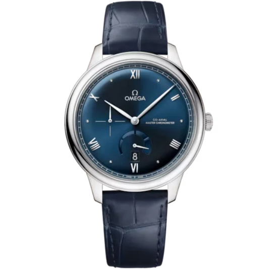 DE VILLE PRESTIGE 41 MM STAINLESS STEEL WITH BLUE DIAL