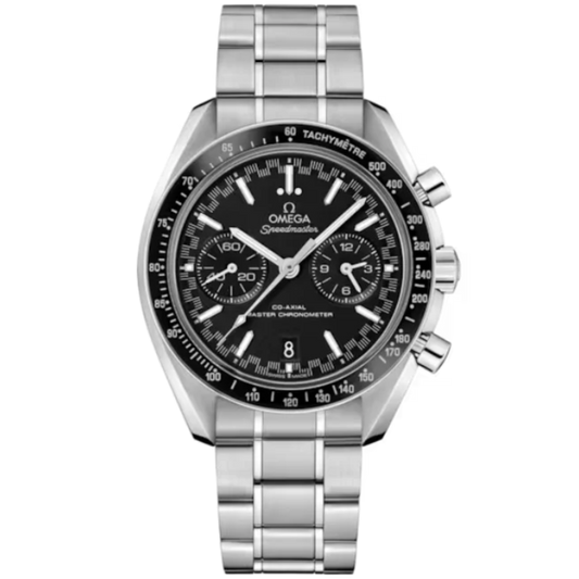 SPEEDMASTER RACING 44 MM STAINLESS STEEL WITH BLACK DIAL