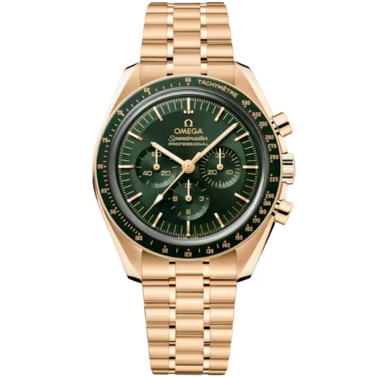 SPEEDMASTER MOONWATCH PROFESSIONAL 42 MM MOONSHINE™ GOLD WITH GREEN DIAL