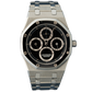Audemars Piguet Ref. 25820SP.0O.0944SP.02 39mm Black Dial Perpetual Stainless Steel Case Platinum Centerlinks/Bezel