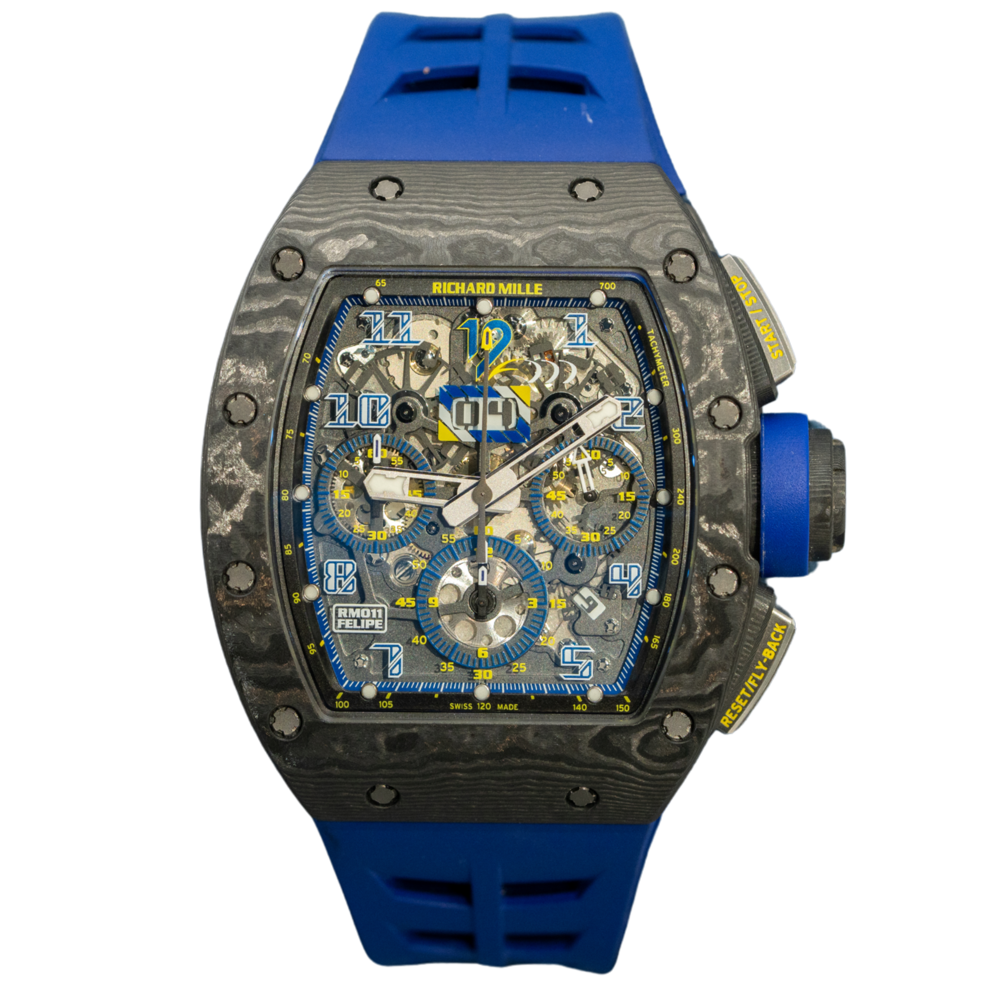 RM011 Felipe Massa 10th Anniversary Black NTPT Chronograph