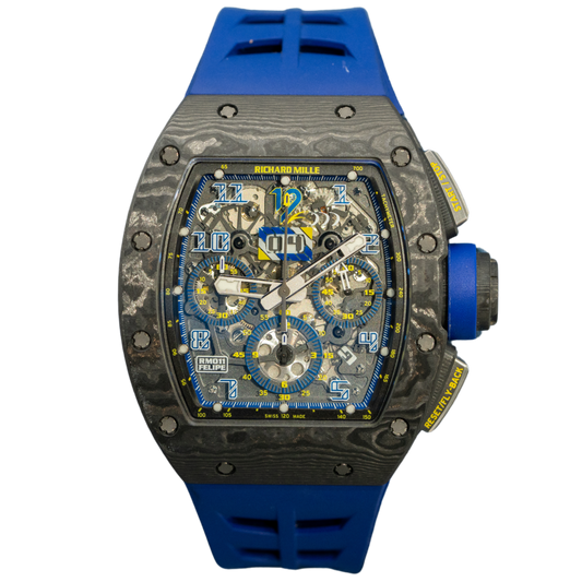 RM011 Felipe Massa 10th Anniversary Black NTPT Chronograph