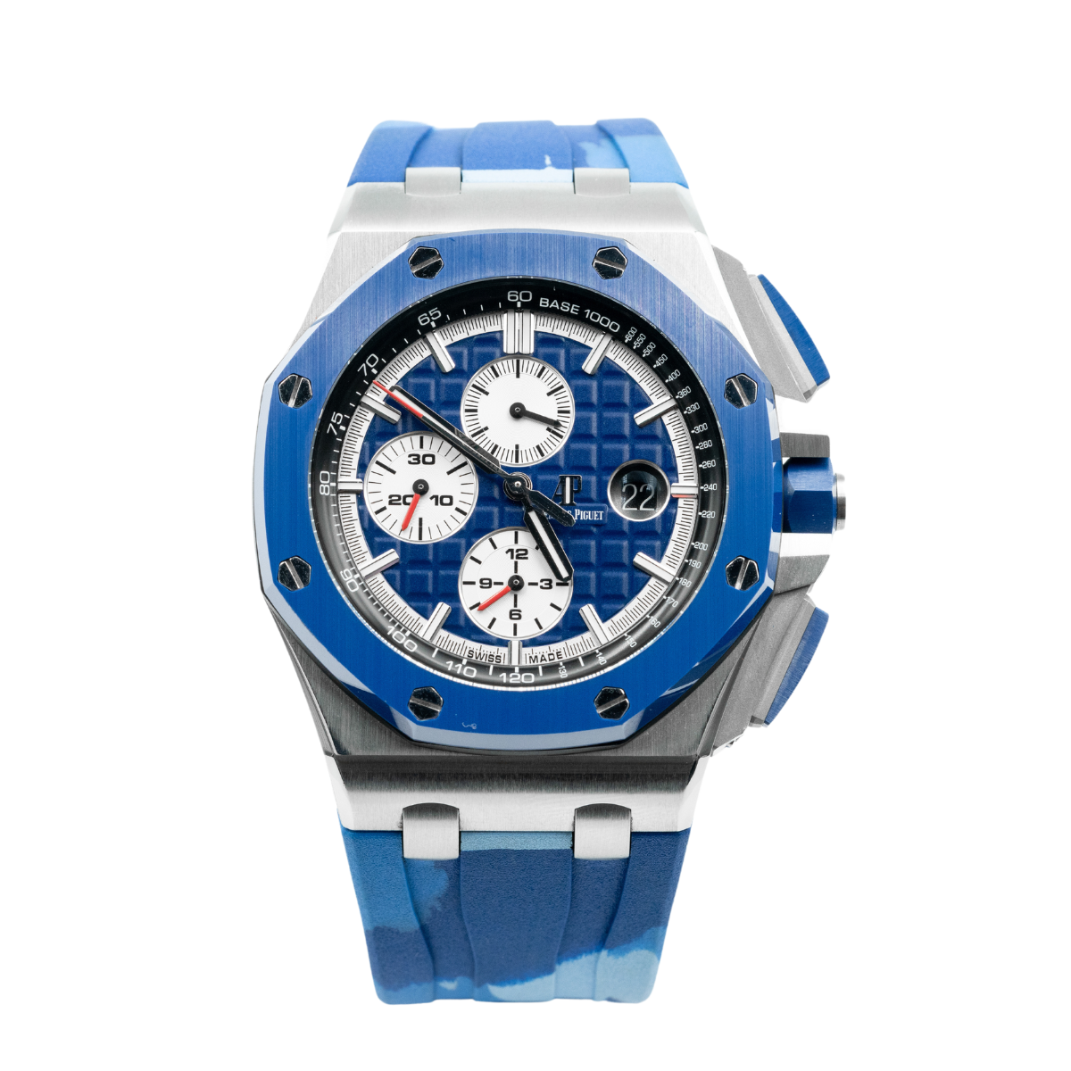 Audemars Piguet Royal Oak Offshore Ref. 26400SO.OO.A335CA.01 44MM Stainless Steel Blue Ceramic Camo