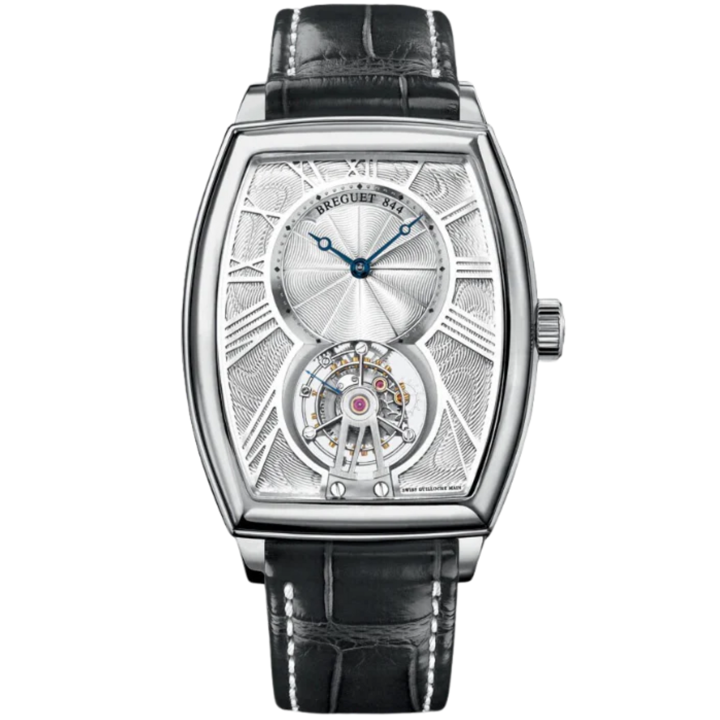 HERITAGE 5497 42 MM PLATINUM WITH SILVER DIAL