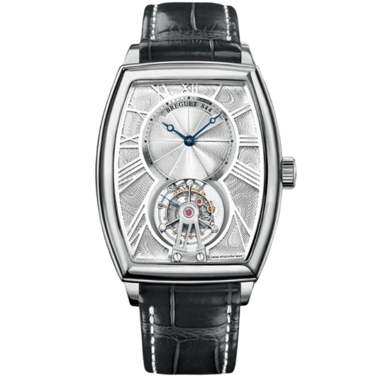 HERITAGE 5497 42 MM PLATINUM WITH SILVER DIAL