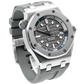 Royal Oak Offshore Dive 42MM Grey Rubber Strap Grey Dial With Méga Tapisserie Pattern Stainless Steel Case