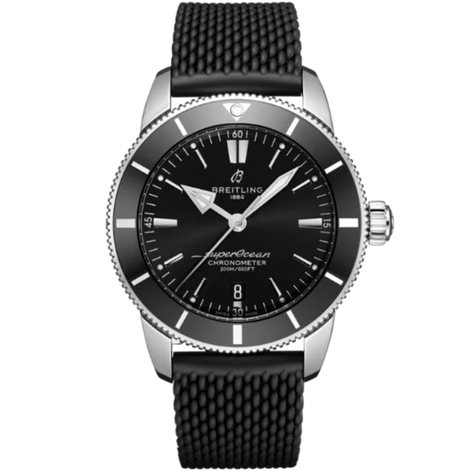 SUPEROCEAN HERITAGE B20 AUTOMATIC 44 MM STAINLESS STEEL WITH BLACK DIAL