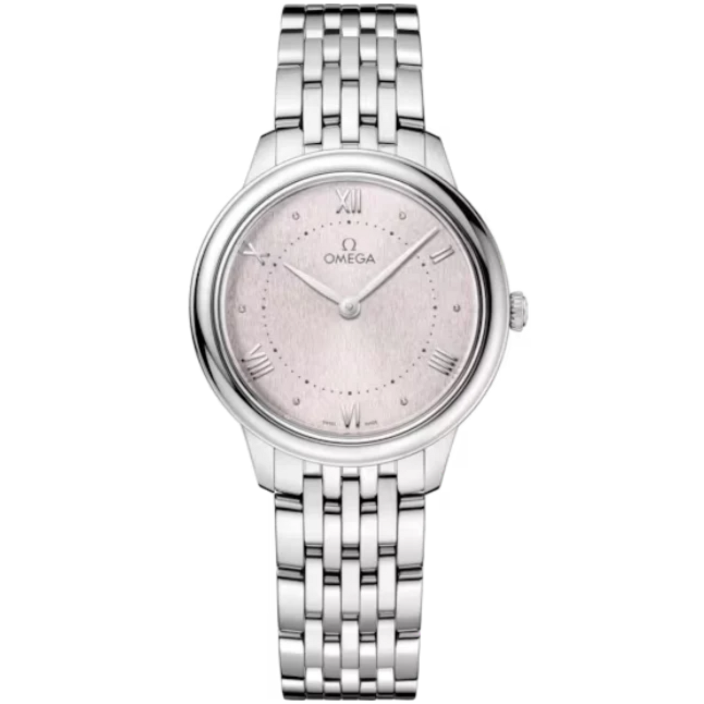 DE VILLE PRESTIGE 30 MM STAINLESS STEEL WITH SILVER DIAL