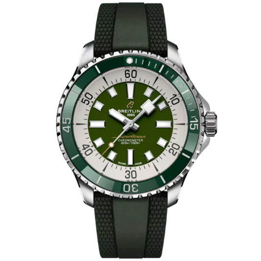 SUPEROCEAN AUTOMATIC 44 MM STAINLESS STEEL WITH GREEN DIAL