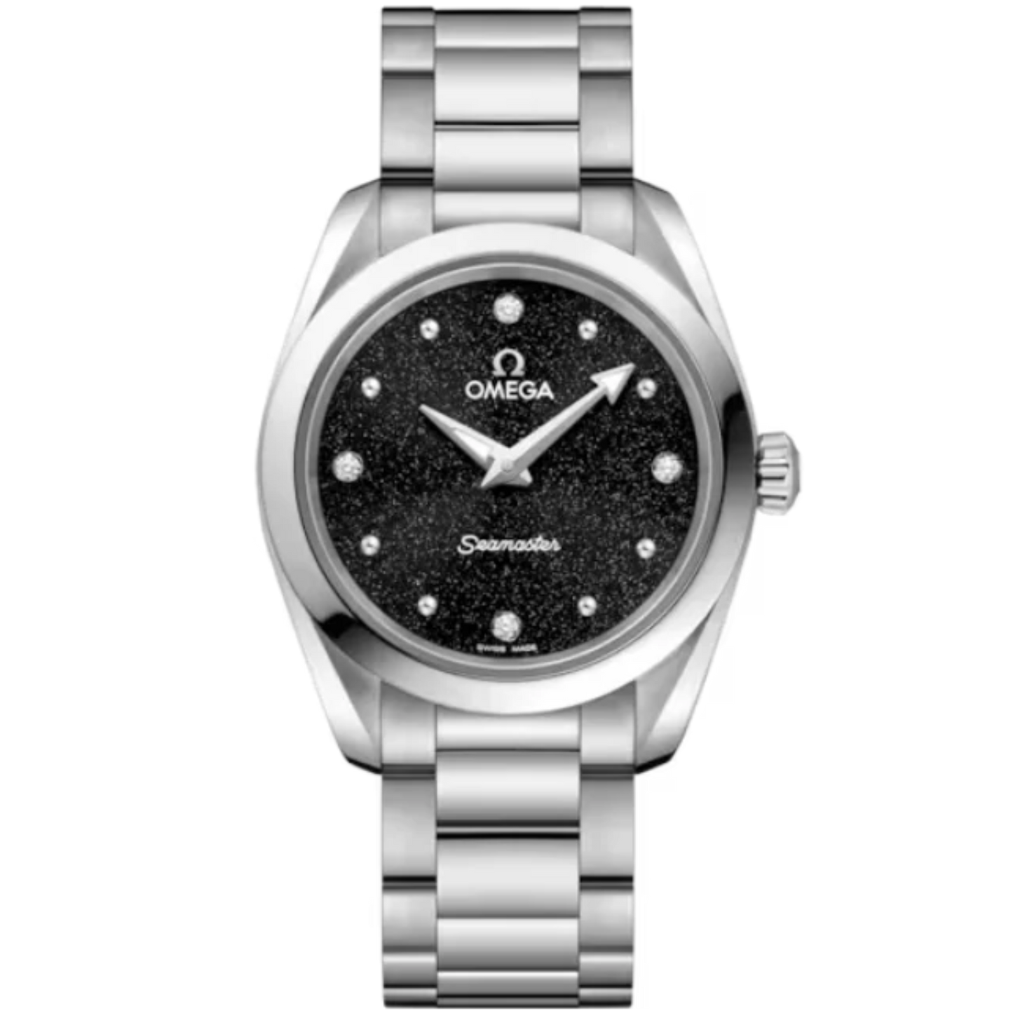 SEAMASTER AQUA TERRA 150M 28 MM STAINLESS STEEL WITH BLACK DIAL