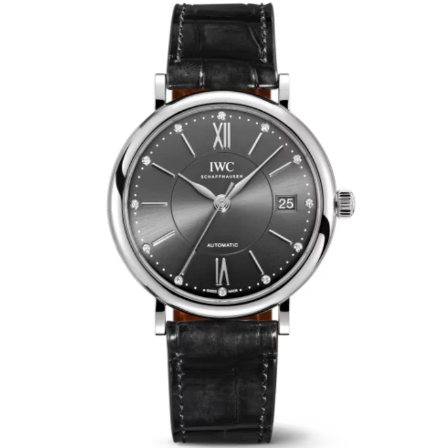 PORTOFINO AUTOMATIC 37 MM STAINLESS STEEL WITH GRAY DIAL