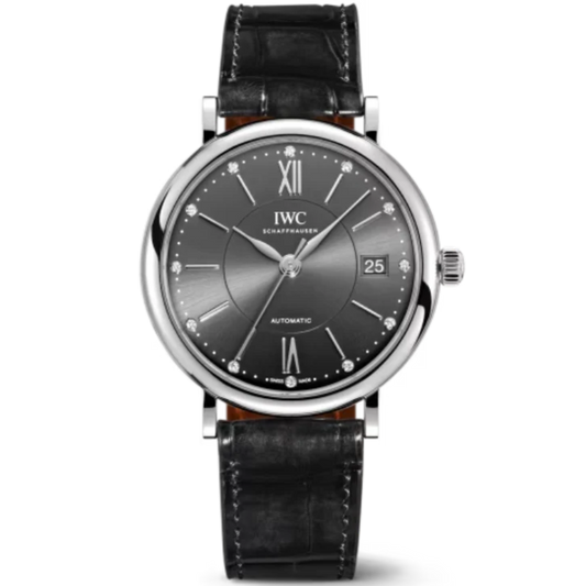 PORTOFINO AUTOMATIC 37 MM STAINLESS STEEL WITH GRAY DIAL