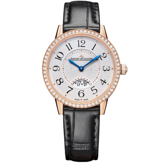 RENDEZ-VOUS CLASSIC MOON 34 MM 18K ROSE GOLD WITH SILVER GREY GUILLOCHE DIAL