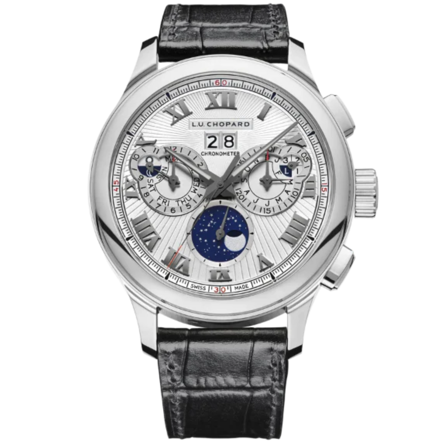 L.U.C PERPETUAL CHRONO LIMITED EDITION 45 MM ETHICAL WHITE GOLD WITH SILVER DIAL