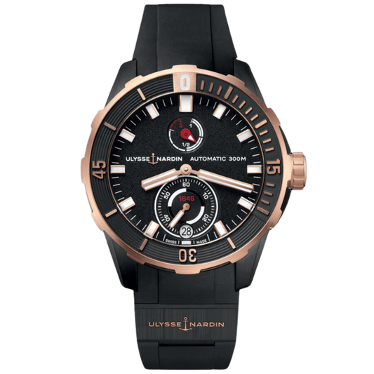 DIVER 44 MM TITANIUM - ROSE GOLD WITH BLACK DIAL