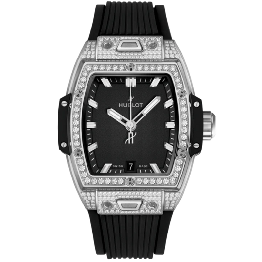 SPIRIT OF BIG BANG 39 MM TITANIUM PAVÉ