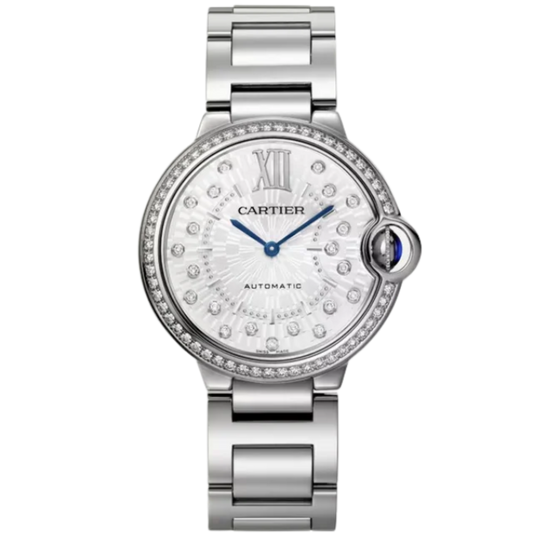 BALLON BLEU DE CARTIER 36 MM STAINLESS STEEL WITH SILVER DIAL