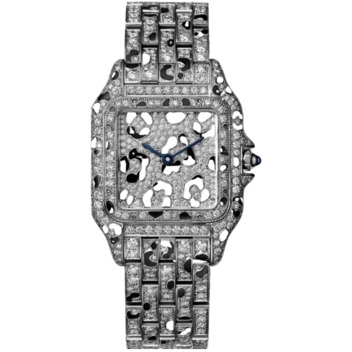 PANTHERE DE CARTIER 37 MM RHODIUMIZED WHITE GOLD