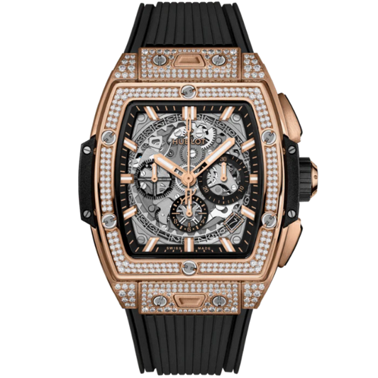 SPIRIT OF BIG BANG 42 MM KING GOLD PAVÉ