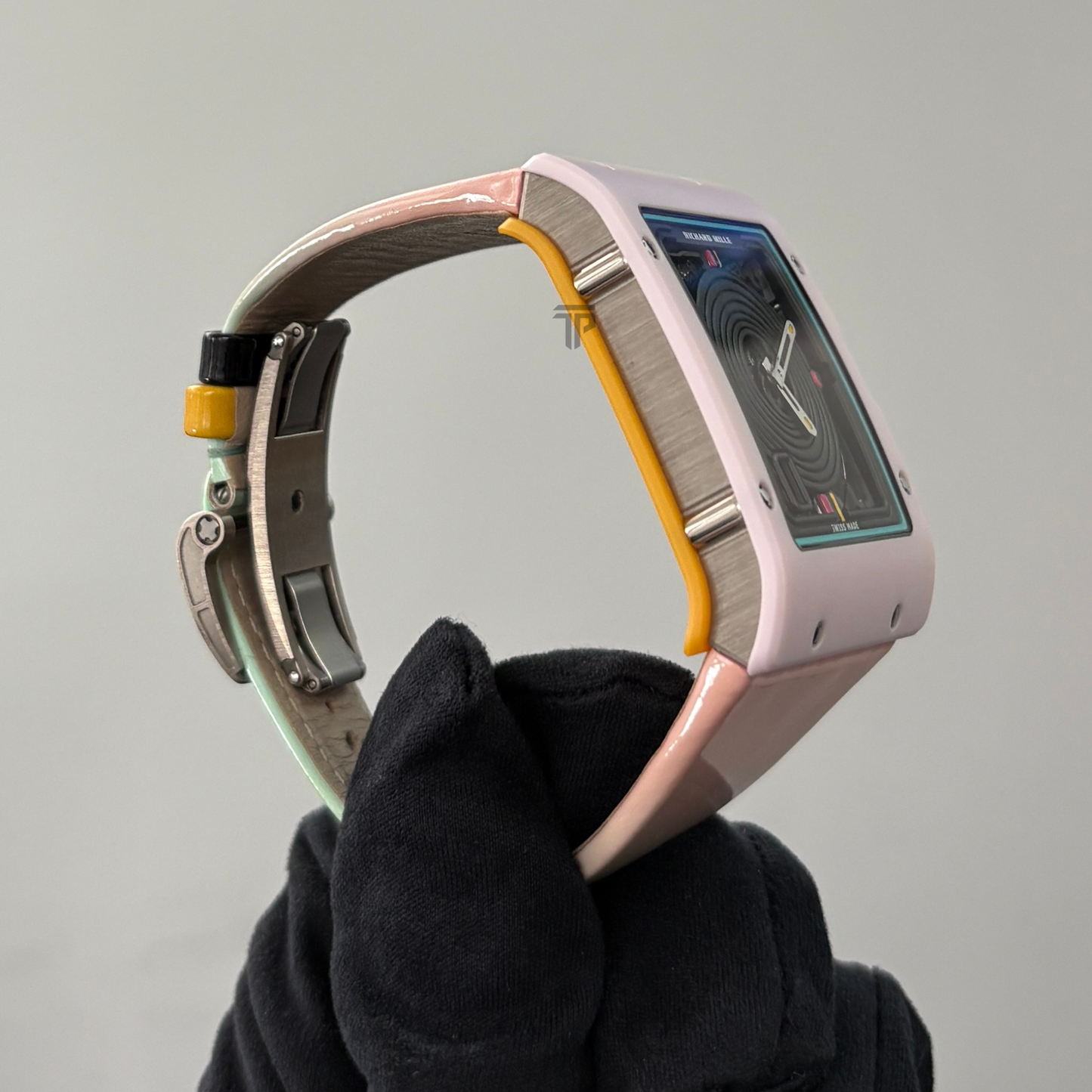 Richard Mille RM16-01 Pink Ceramic "Bon Bon"
