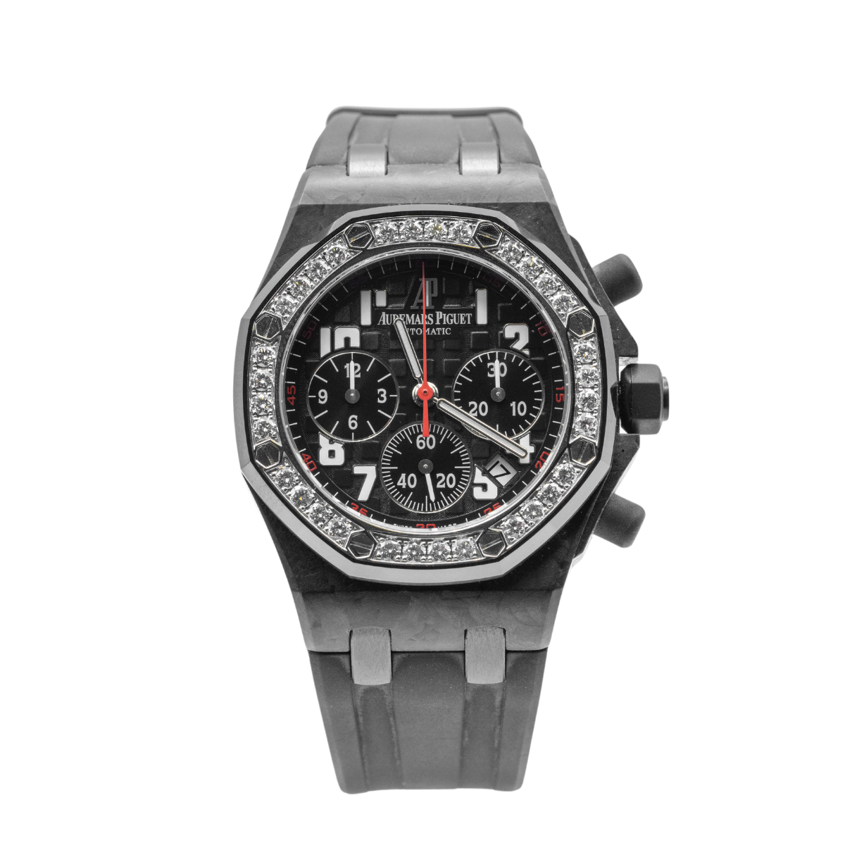 Audemars Piguet Royal Oak Offshore Ref. 26267FS.ZZ.D002CA.01 Lady 37mm Forged Carbon and Ceramic with Diamond Bezel