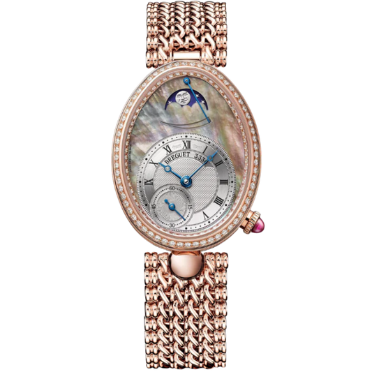 REINE DE NAPLES 8908 36 MM ROSE GOLD WITH MOTHER OF PEARL DIAL