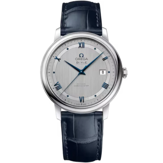 DE VILLE PRESTIGE 39 MM STAINLESS STEEL WITH SILVER DIAL
