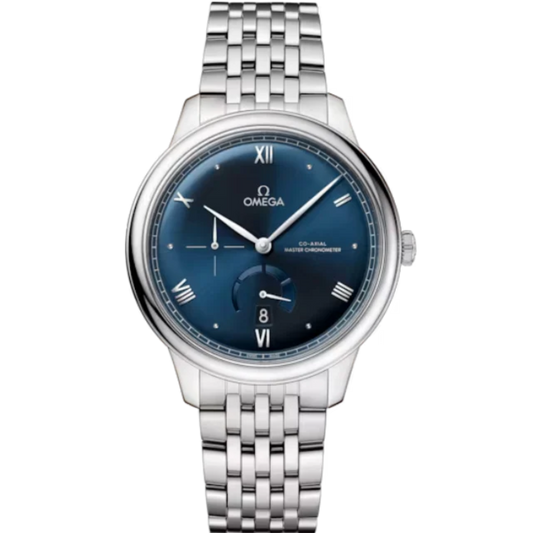 DE VILLE PRESTIGE 41 MM STAINLESS STEEL WITH BLUE DIAL