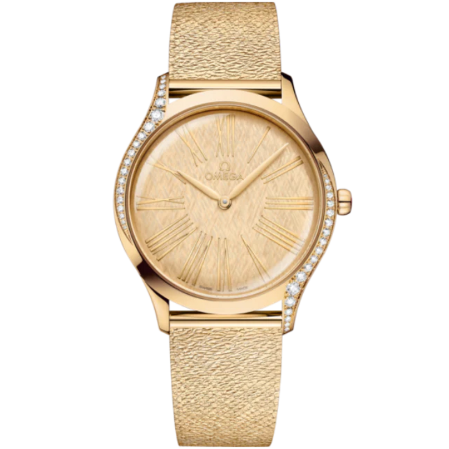 DE VILLE TRÉSOR 36 MM MOONSHINE™ GOLD WITH YELLOW DIAL