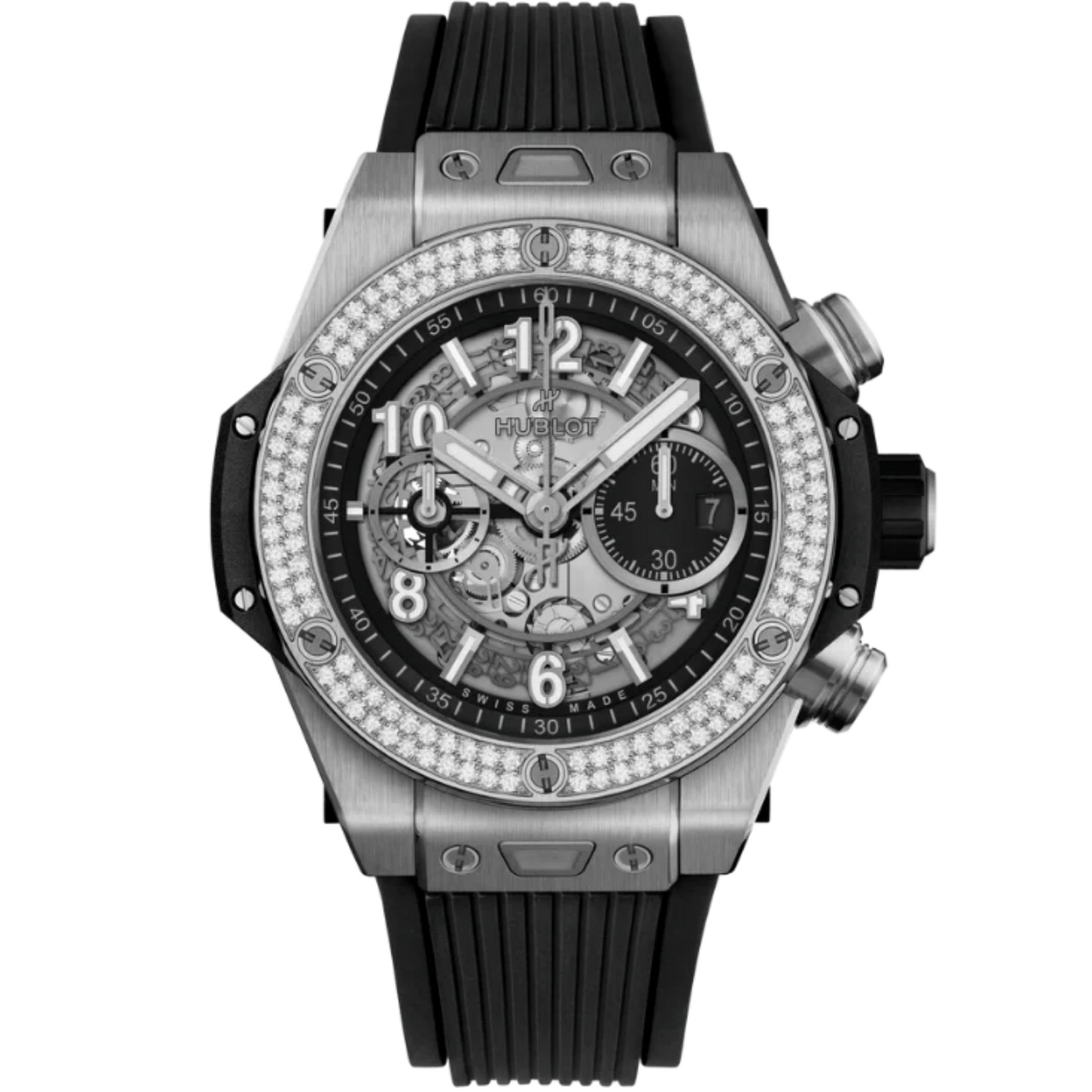 Big Bang 44mm UNICO TITANIUM DIAMONDS