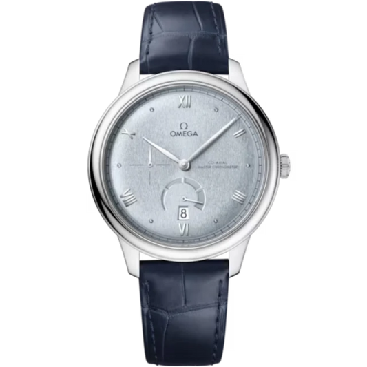 DE VILLE PRESTIGE 41 MM STAINLESS STEEL WITH BLUE DIAL