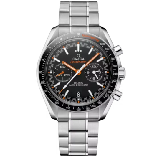 SPEEDMASTER RACING 44 MM STAINLESS STEEL WITH BLACK DIAL