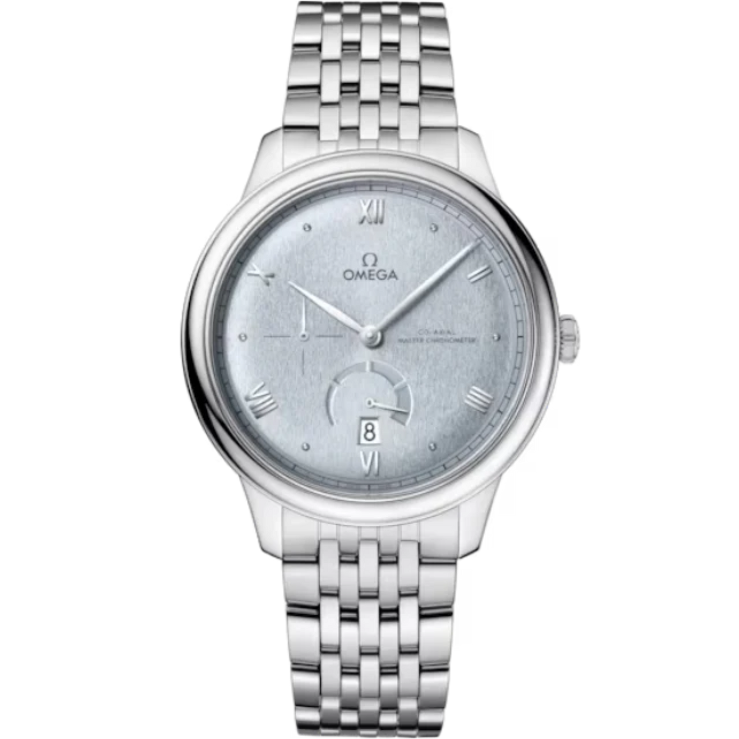 DE VILLE PRESTIGE 41 MM STAINLESS STEEL WITH BLUE DIAL